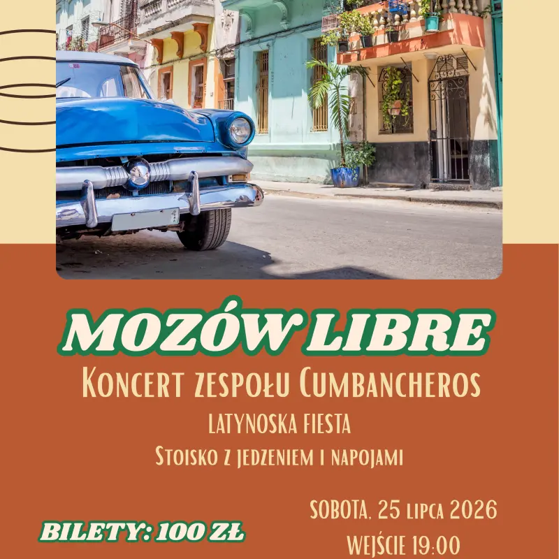 Koncert w winnicy Mozów - Mozów Libre!