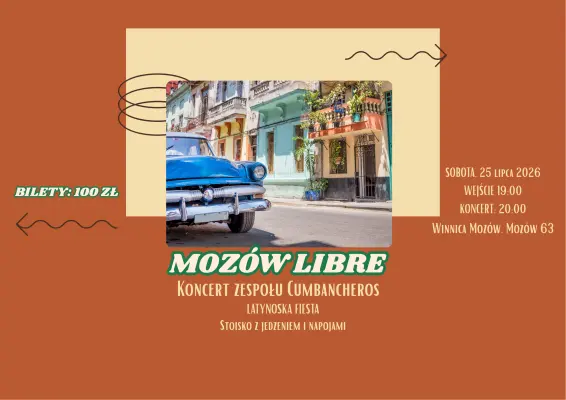 Koncert w winnicy Mozów - Mozów Libre!